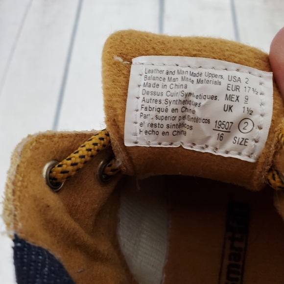 2/$25 Smartfit Toddler Suede Work Boots Tan Size 2 Unisex - Picture 4 of 13